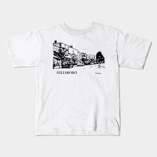 Hillsboro Oregon Kids T-Shirt